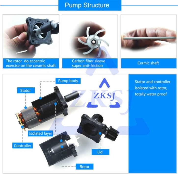 DC Small Circulating Lab Chemical Medical Water Pump