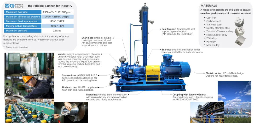 Small Capacity, Flow Rate Centrifugal Chemical Process Pump