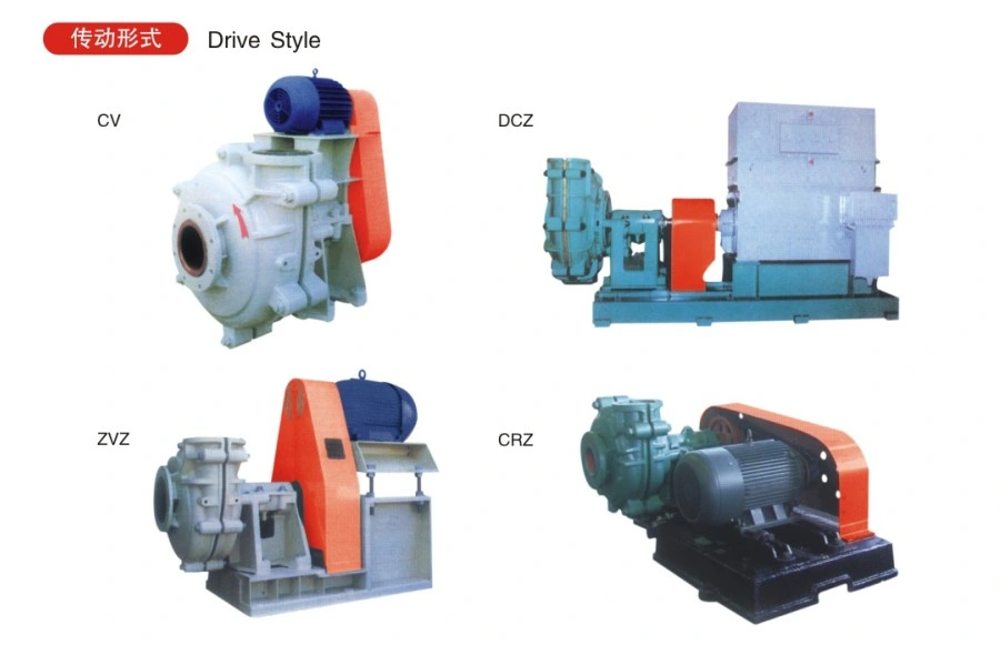 Erosion Resistan Rubber Lined Centrifugal Sand Pump for Sand Washing