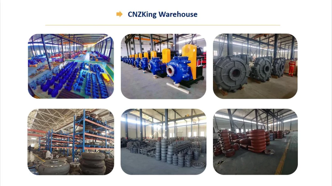 Wear and Corrosion Resistant Horizontal Slurry Pump for Nickel, Tungsten, Magnesium, Iron, Chromium Mining Processing Industry