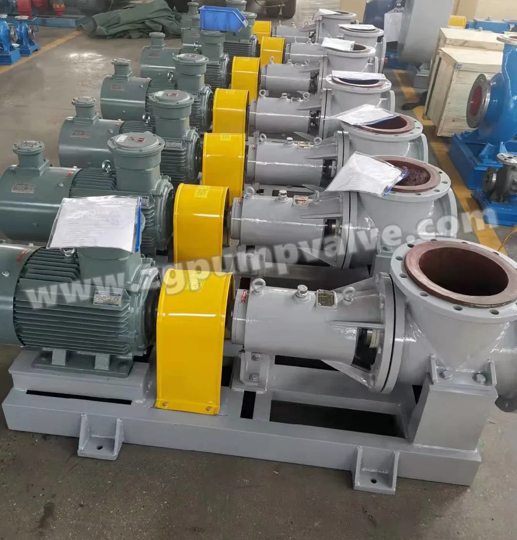 PFA/PTFE/FEP/PVDF/F46 Lined Horizontal Axial Flow Pump for Sodium Hypochlorite