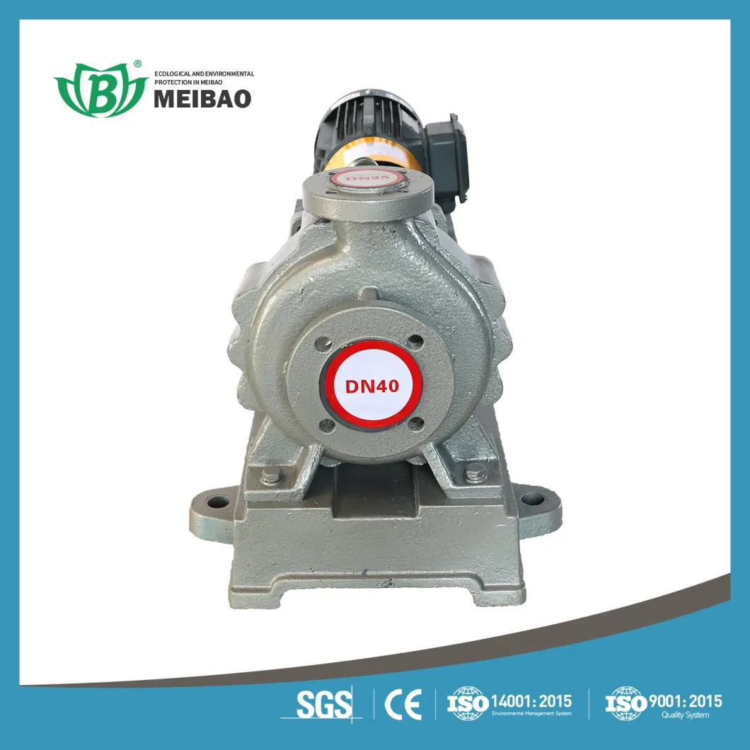 Munnicipal Sewage Treatment Anti-Acid/Alkali Fluoroplastic Alloy Chemical Centrifugal Water Pump