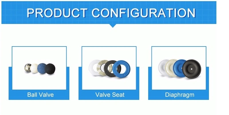 Portable Acid Resistant Small Flow Air Double Diaphragm Pump