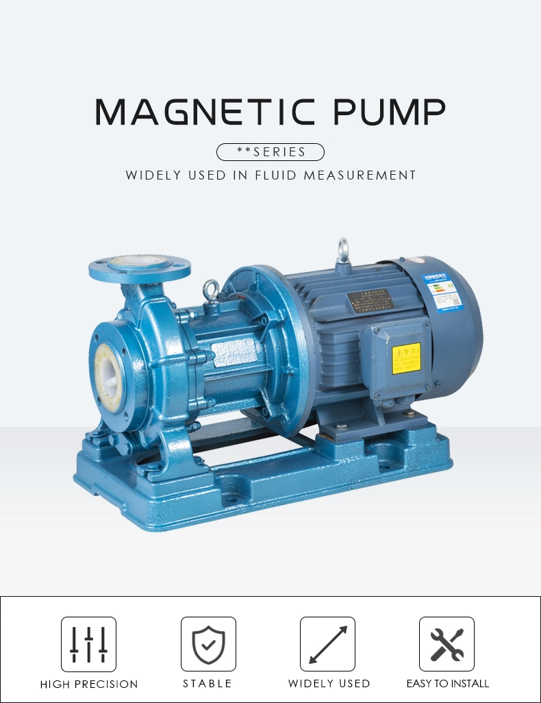 Shanghai Cixi Acid Alkali Liquid Ascension Transportation Resistant Magnetic Drive Centrifugal Pump