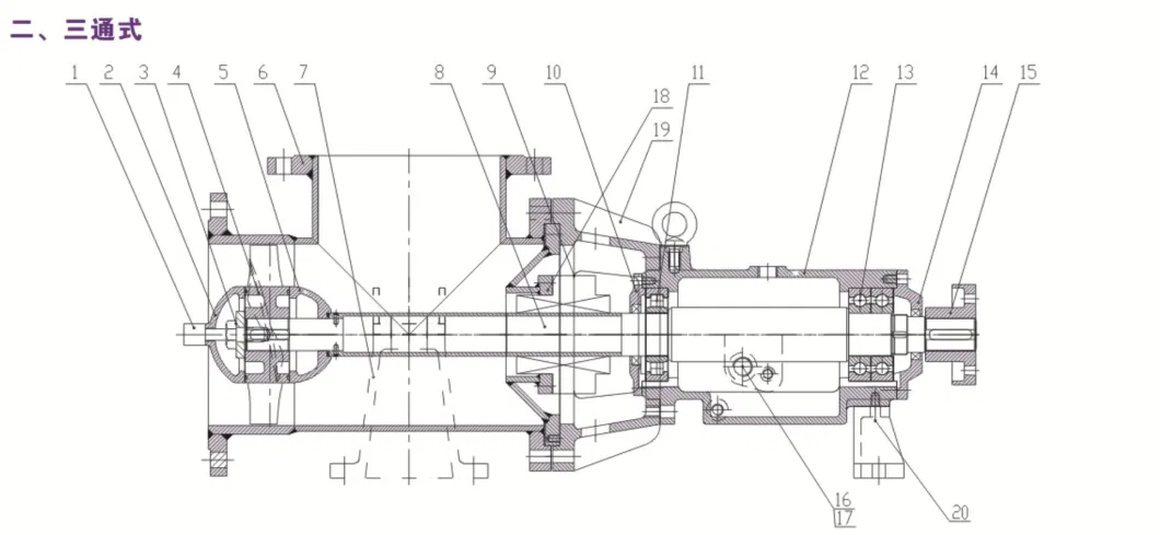 Fjxv Large Flow Factory Supply Acid Alkali Resistant Chemical Liquid Axial Flow Pump