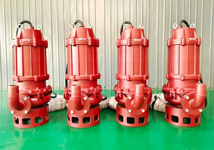 Motor Driven Acid Resistant Submersible Slurry Pump Vertical Type