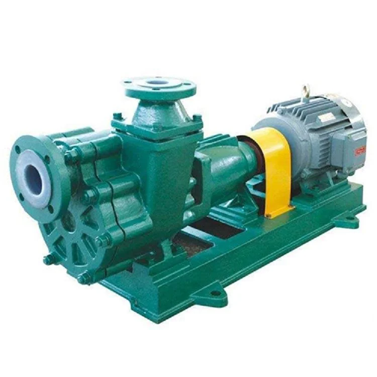 100fzb-45 Acid and Alkali Resistant 1.5-30kw Liquid Chemicals Self-Priming Pump