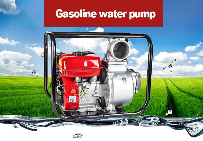 3 Inch Water Pump 7.5HP Portable Gasoline Engine Agricultural Irrigation Water Pumps Sale