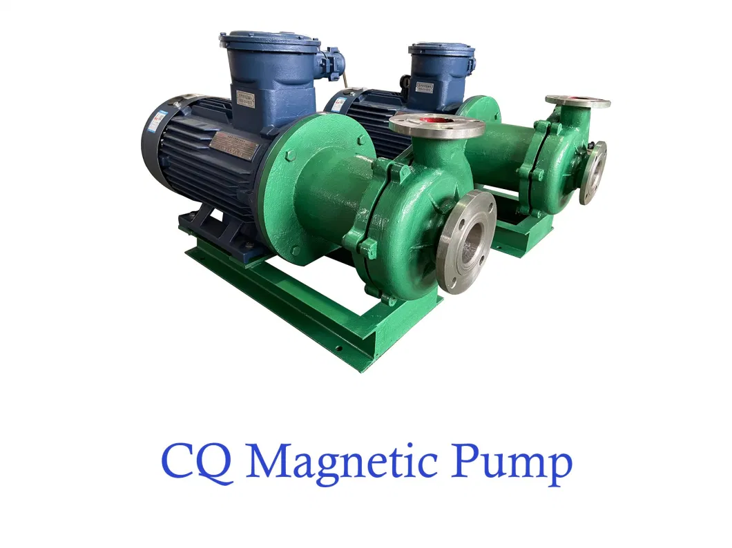 Acid Alkali Resistant Magnetic Drive Pump FRPP PVDF Sealless Electric Centrifugal Pump