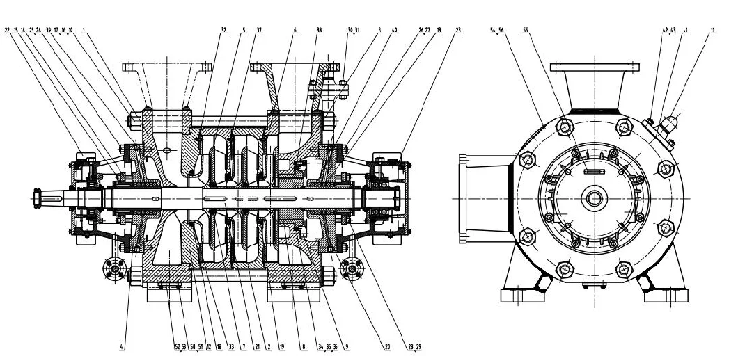 Bb4 Offsites and Waste Heavy Duty Feed Hot Water Pump