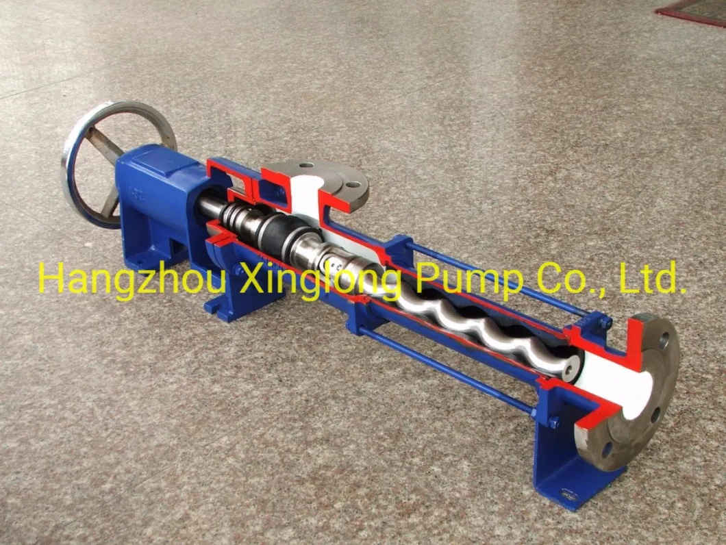 Factory Price OEM/ODM High Viscosity Sewage Slurry Transfer Single Screw Sludge Pump