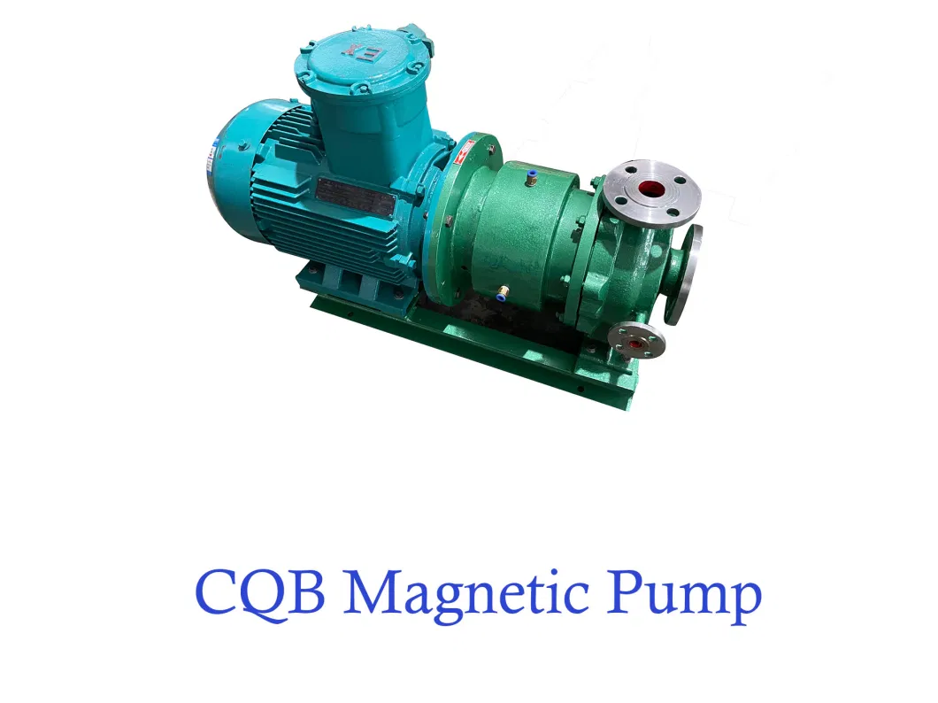 Acid Alkali Resistant Magnetic Drive Pump FRPP PVDF Sealless Electric Centrifugal Pump