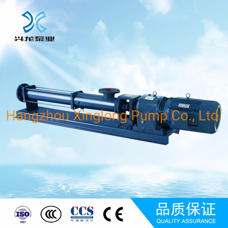 Factory Price OEM/ODM High Viscosity Sewage Slurry Transfer Single Screw Sludge Pump