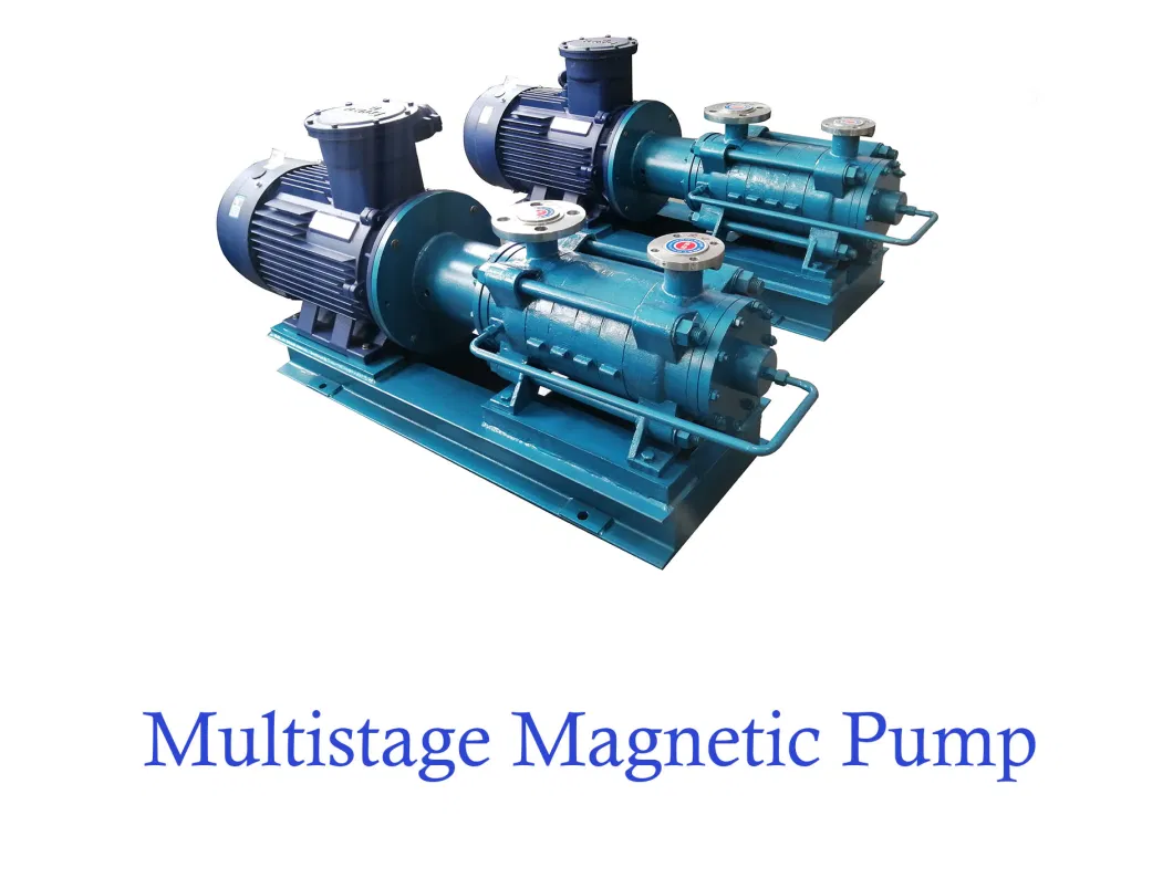 Acid Alkali Resistant Magnetic Drive Pump FRPP PVDF Sealless Electric Centrifugal Pump