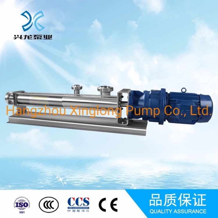 Factory Price OEM/ODM High Viscosity Sewage Slurry Transfer Single Screw Sludge Pump