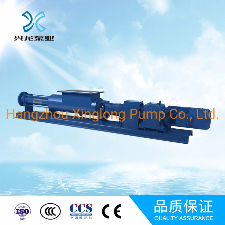 Factory Price OEM/ODM High Viscosity Sewage Slurry Transfer Single Screw Sludge Pump