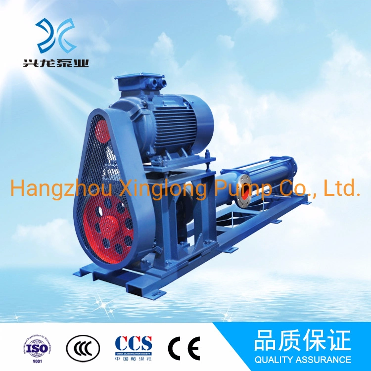 Factory Price OEM/ODM High Viscosity Sewage Slurry Transfer Single Screw Sludge Pump