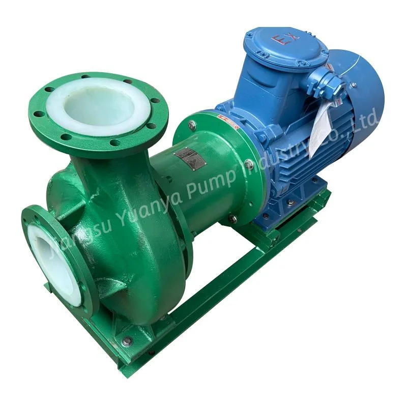 Acid Alkali Resistant Magnetic Drive Pump FRPP PVDF Sealless Electric Centrifugal Pump