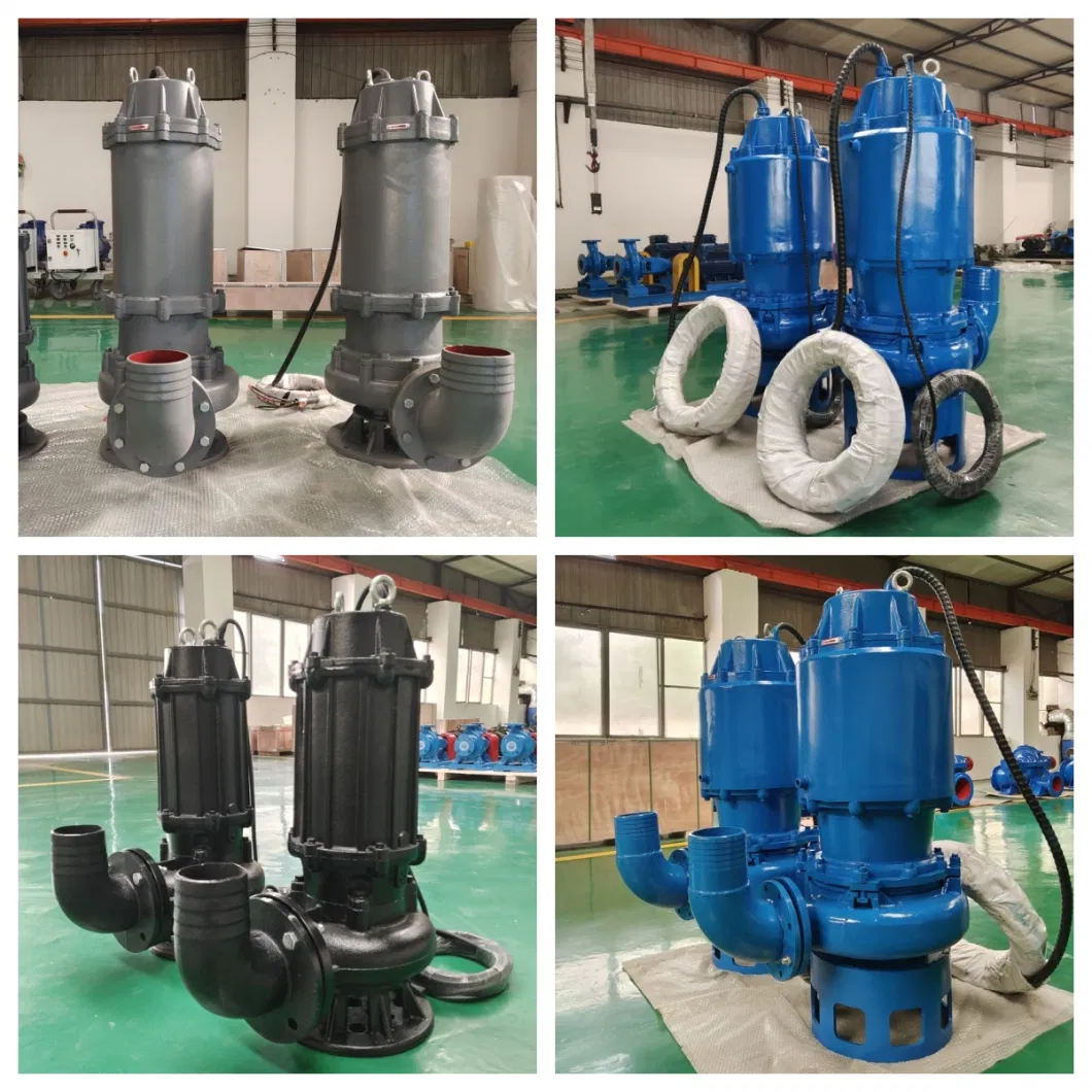 Cast Iron Material Submersible Sewage Pump for Wastewater Treatment Plant