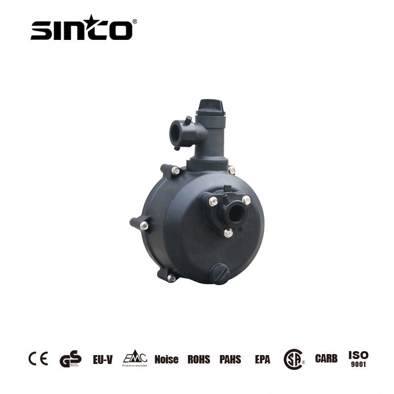 Electric Chemical Waste Water Pump PA66 Plastic Pump Body