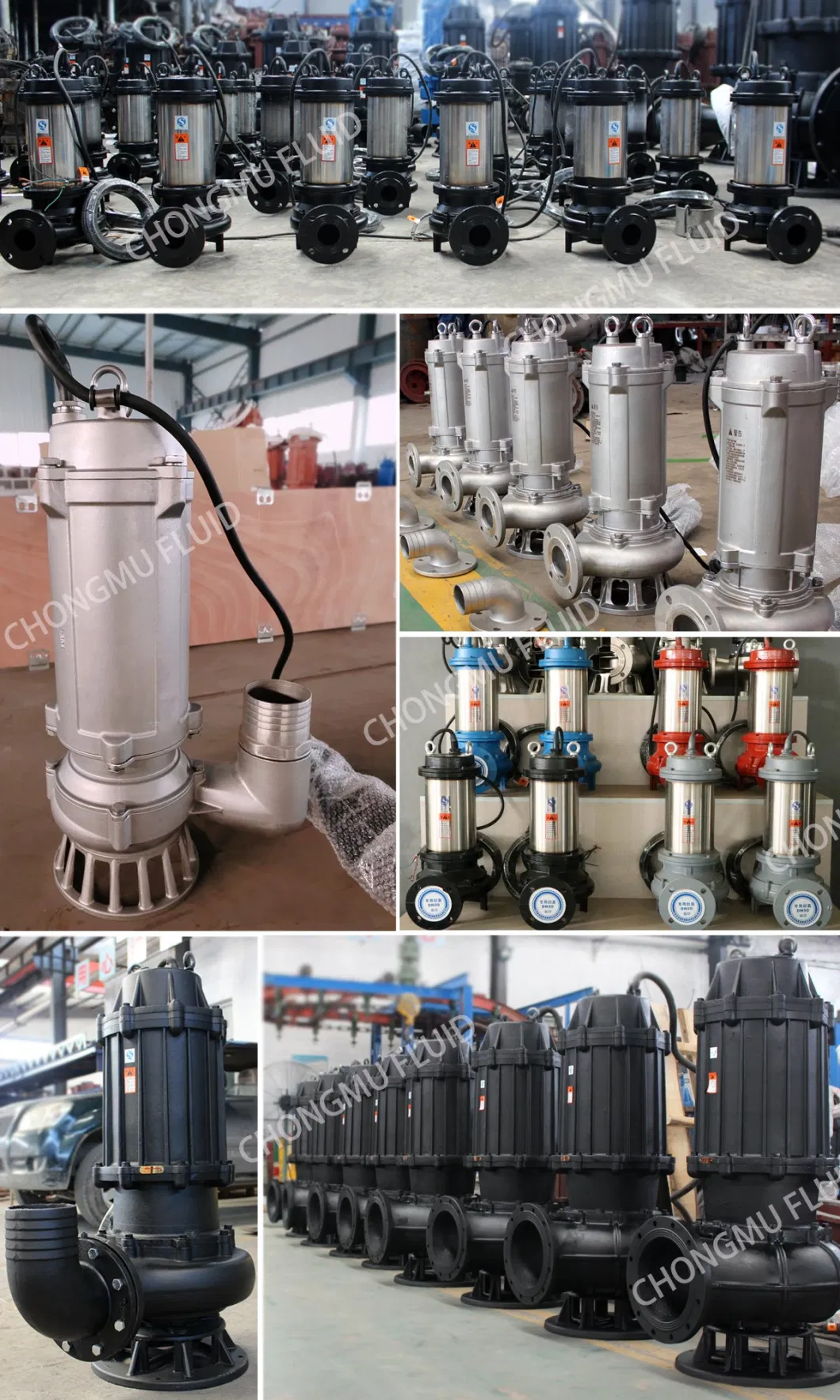 Sewage Water Pump Submersible Dirty Water Pump Dredging Seawater Pump Factory Price