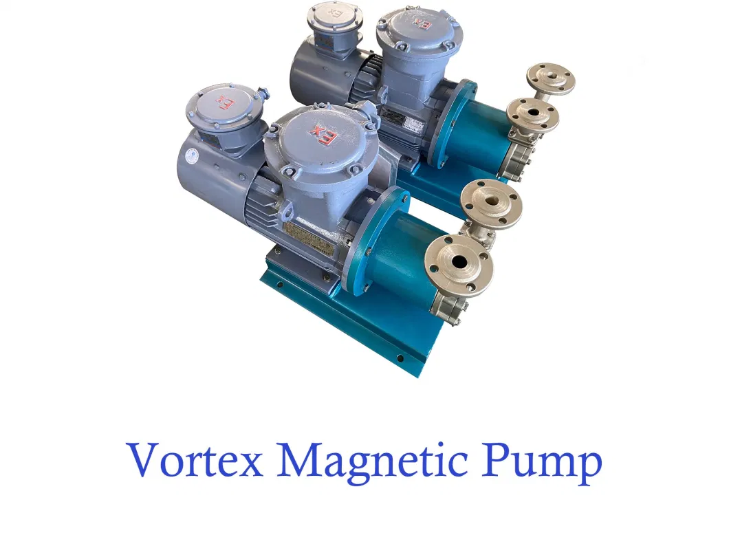 Acid Alkali Resistant Magnetic Drive Pump FRPP PVDF Sealless Electric Centrifugal Pump