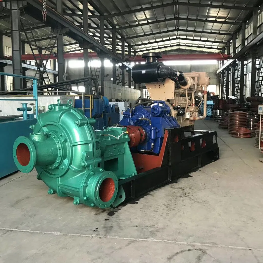 Efficient Desulfurization Pump (2400rpm, 9800m&sup3; /h, 70m) for Acid, Alkali, Salt, Lime Slurries, and Industrial Wastewater