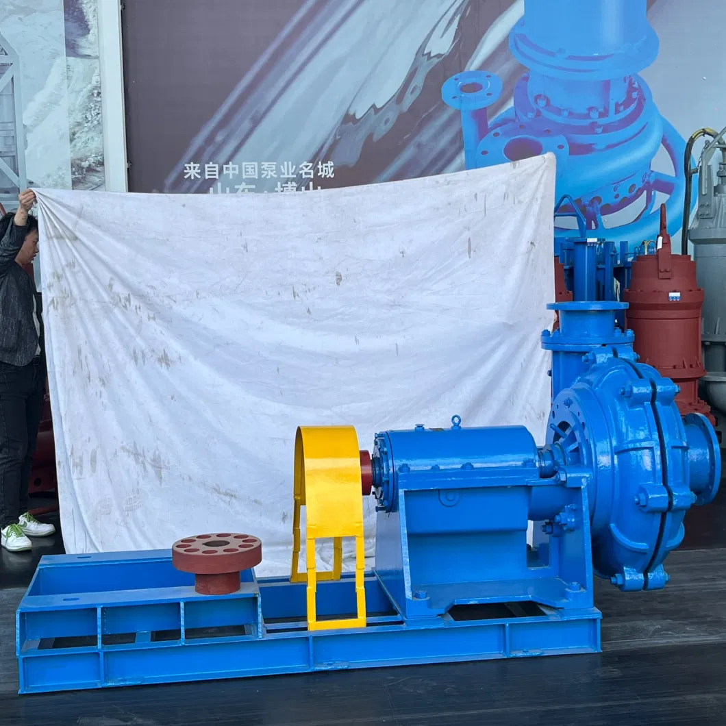 Efficient Desulfurization Pump (2400rpm, 9800m&sup3; /h, 70m) for Acid, Alkali, Salt, Lime Slurries, and Industrial Wastewater