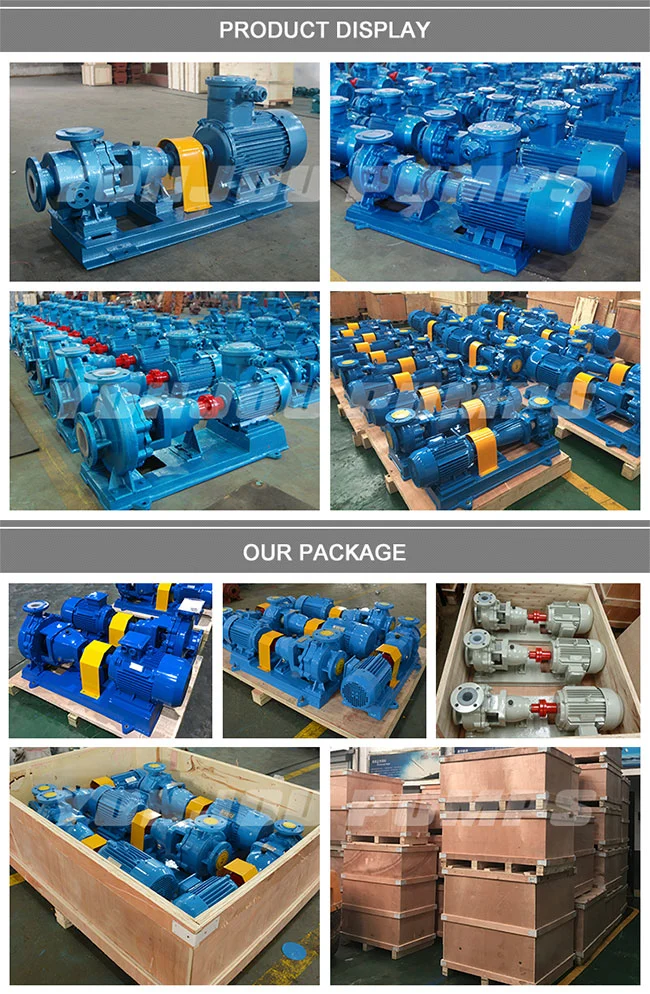 Plastic Lining Acid Chemical Transfer Pump