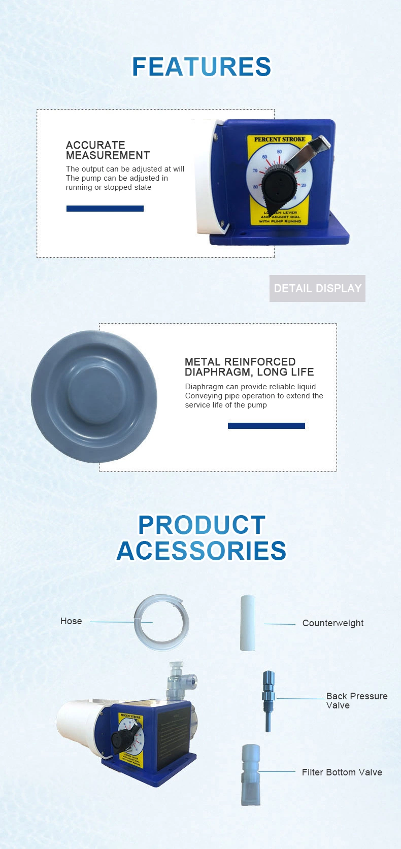 Jm Series CE Chemical Feed Pump Nuclear Medicine