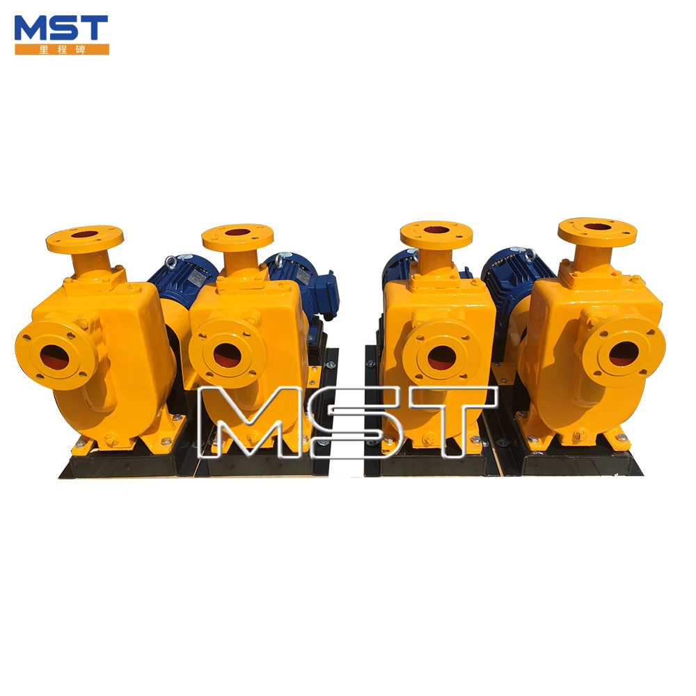 20HP Centrifugal Electric Heavy Industry Self-Priming Flood Control Waste Water Mud Pumps