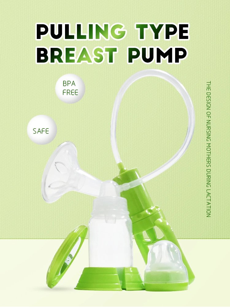 Plastic Breast Milk Punp Manual Breast Saver Pump