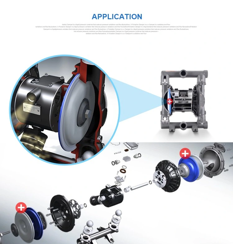 Air Operated Wastewater Treatment Plants Diaphragm Pump