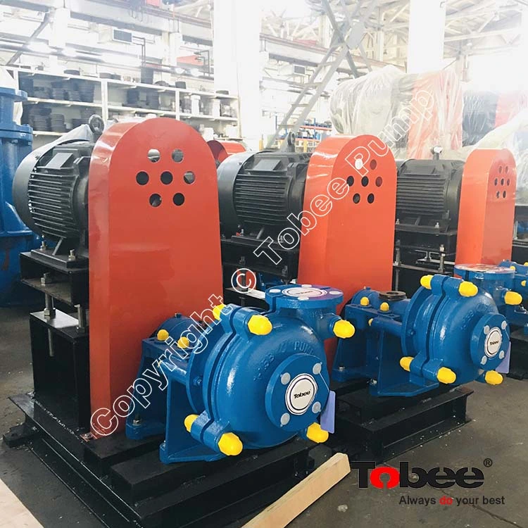 Tobee Mineral Processing Mining Centrifugal Slurry Pump Slag Mud Pump Slurry Pump Supplier