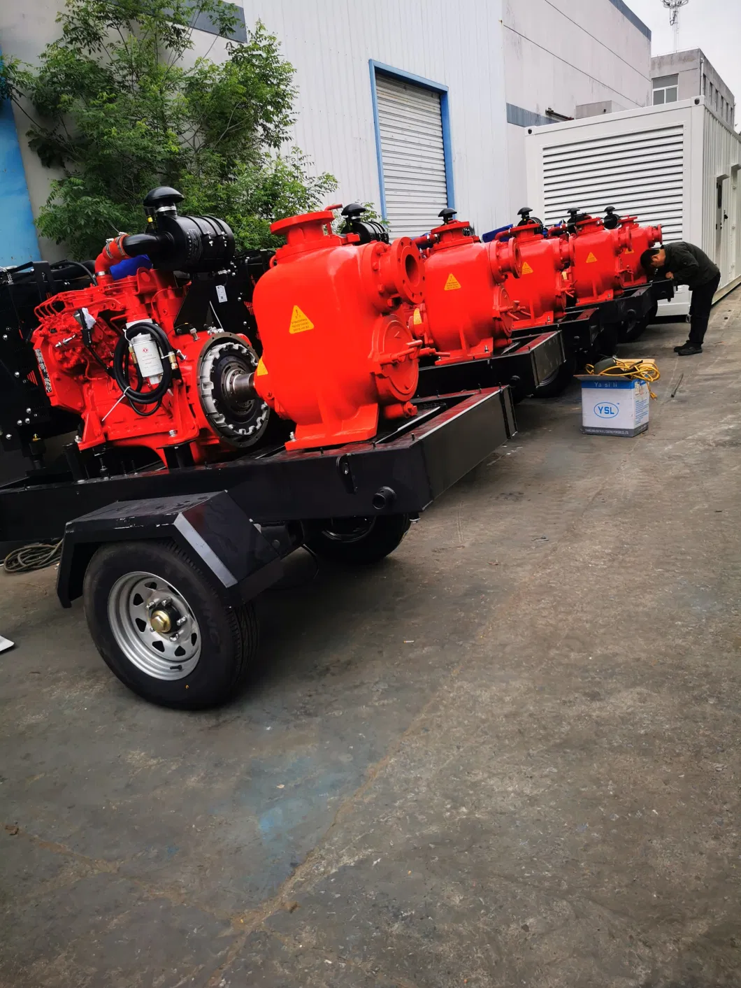 6 Inch Diesel Engine Self-Priming Centrifugal Sewage Water Treatment Pump