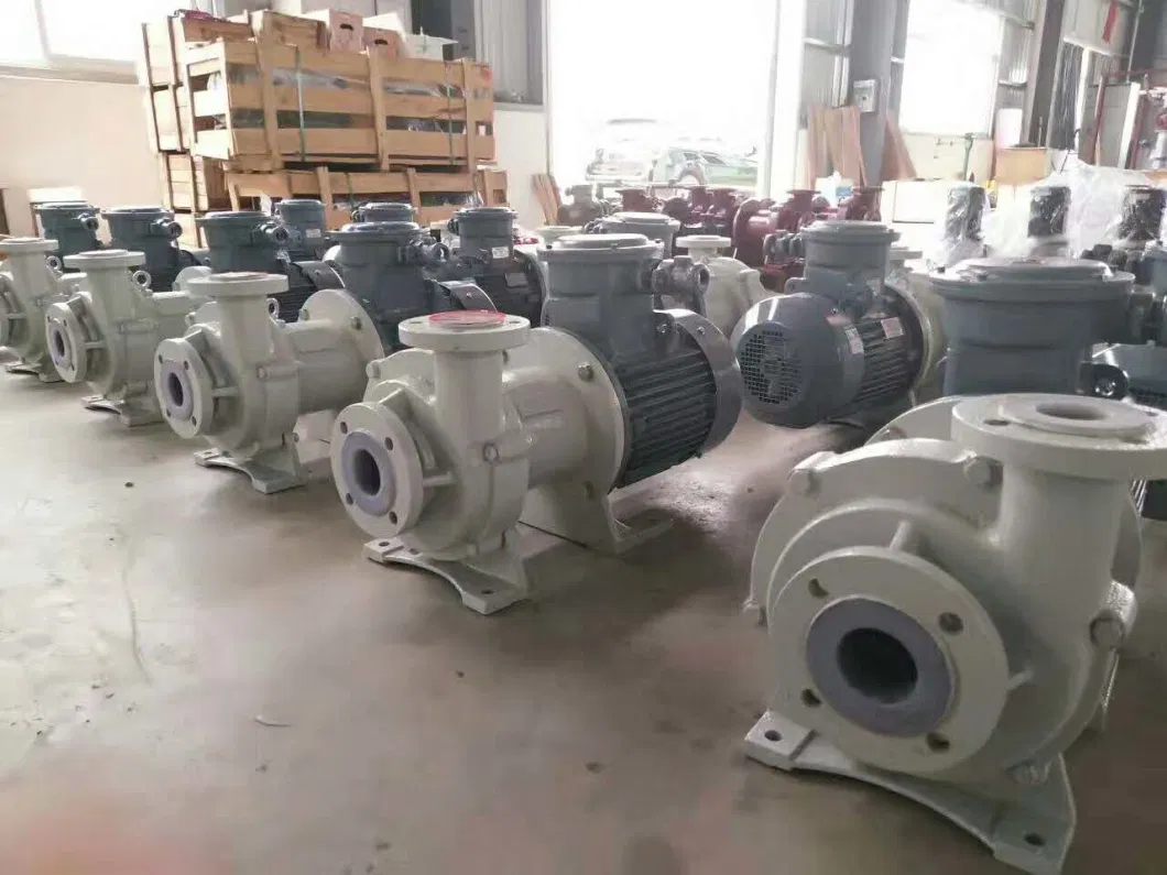 Cfretfe FRPP PVDF Plastic Chemical Transfer Magnetic Pump Drive Centrifugal Pumps