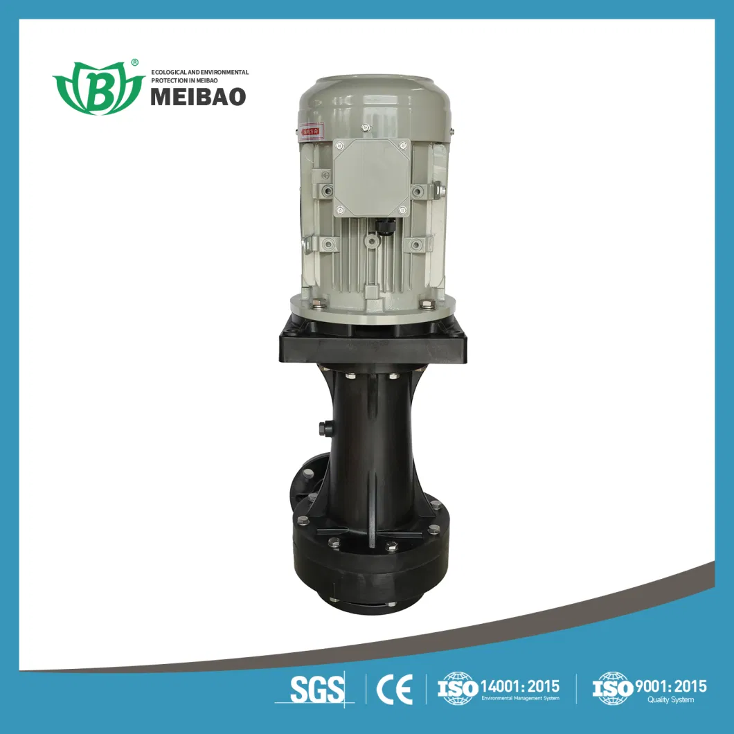 New Product Recommendation PP Anti Acid Alkali Resistant Chemical Water Vertical Circulation Pump