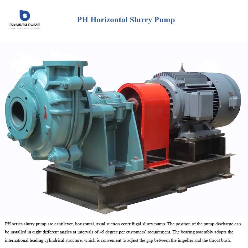 Corrosion Resistant Cantilevered Centrifugal Slurry Pump Low Flow Slurry Pump Chinese Slurry Pump Manufacturer