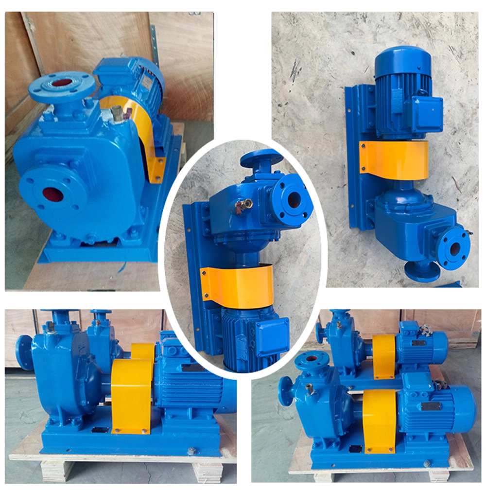 20HP Centrifugal Electric Heavy Industry Self-Priming Flood Control Waste Water Mud Pumps