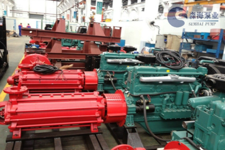 Stainless Steel High Pressure Multistage Water Pump Chemical Process Pump Anti-Corrosion Centrifugal Dredging Pump Heavy Duty Booster Slurry Boiler-Feed Pump