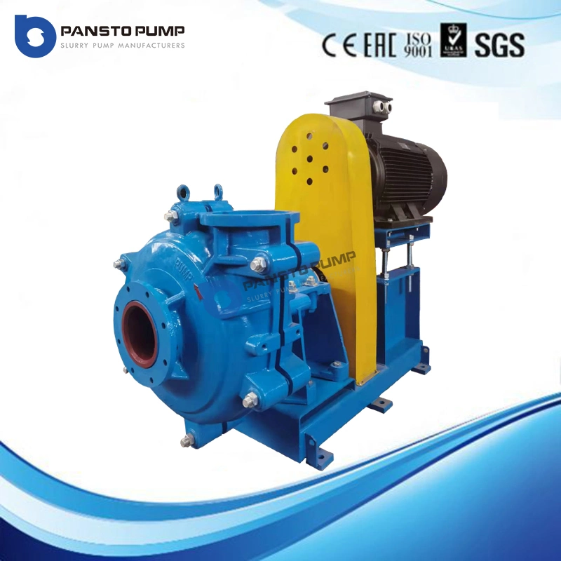 Pansto Wear and Corrosion Resistant Horizontal Slurry Pump for Iron, Chromium