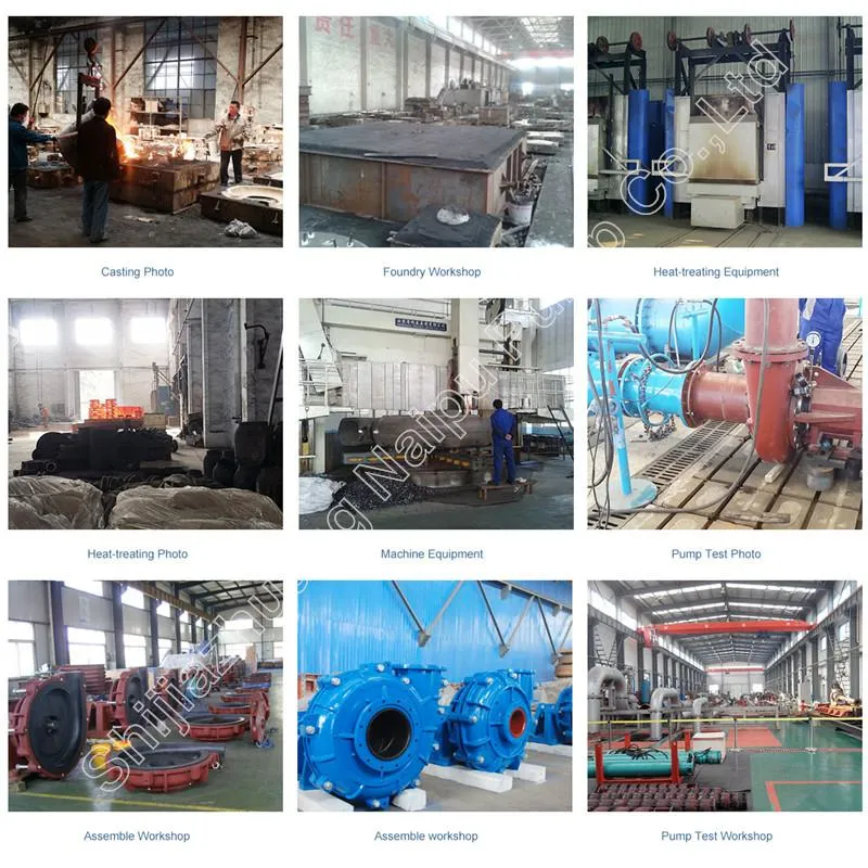 Minerals High Pressure Mining Mud Sand Gravel Hh Industrial Water Centrifugal High Head Slurry Pump