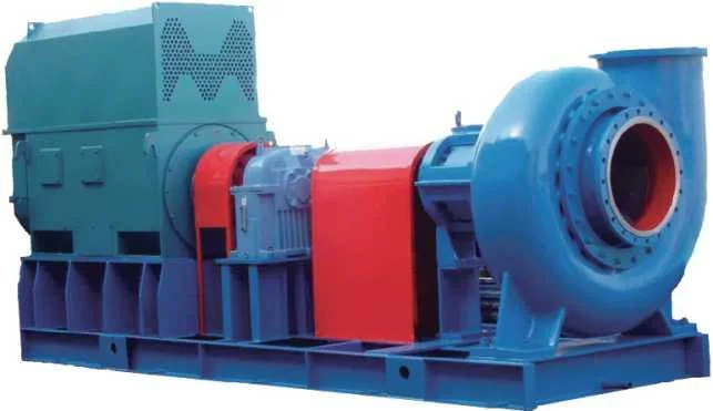 Efficient Desulfurization Pump (2400rpm, 9800m&sup3; /h, 70m) for Acid, Alkali, Salt, Lime Slurries, and Industrial Wastewater