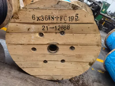 Hot Selling Container Crane Metric Stainless Clips Steel Wire Rope Manufactured in China