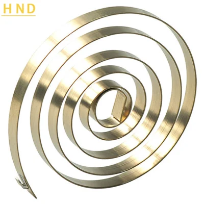 Light Metal Industrial Flat Spiral Torsion Spring Manufacturers to Figure Custom