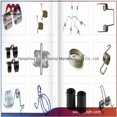 OEM All Kinds of Material Compression Tension Coil Spiral Cylinder Special Garage Door Green Mold Zig Zag Tension Spiral Coil Compressed Extension Spring