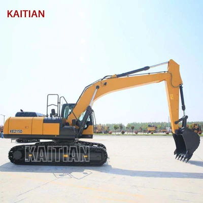 21.5 Ton Digger Crawler Excavator Mini Earth-Moving Machine with Degree Swing Arm