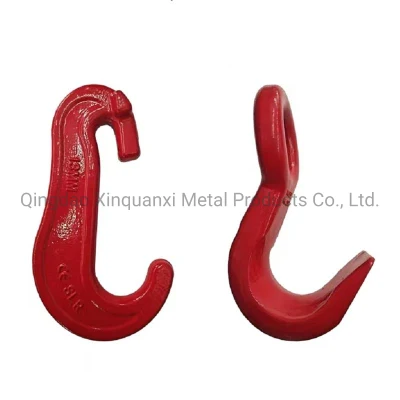 Wholesale Forged Steel Spring Lever Type Load Binder Chain Tension Lever C Hook with Lashing Chain