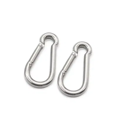 304 Stainless Steel Heavy Duty Carabiner Spring Snap Hook Clip