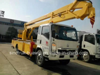 HOWO Crank Arm Type Aerial Working Platform Truck